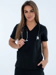 Bluza Medyczna Laura Czarny