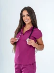Bluza Medyczna Nina Fuksja
